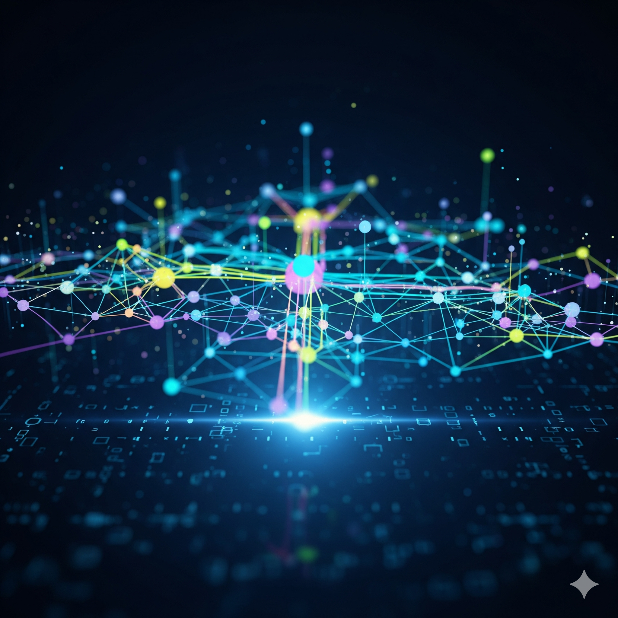 Network connections representing entrepreneur networking
